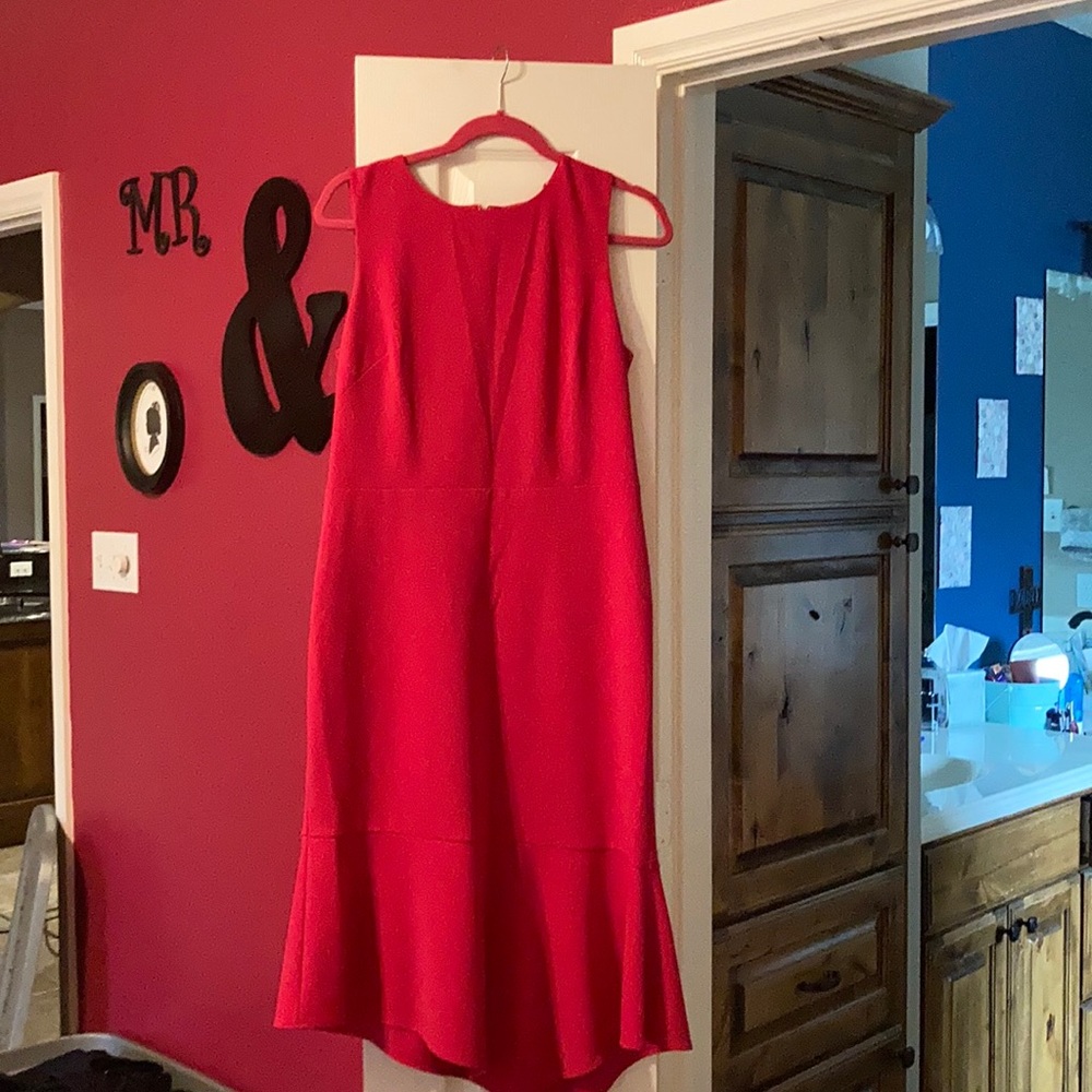 Pink cocktail dress